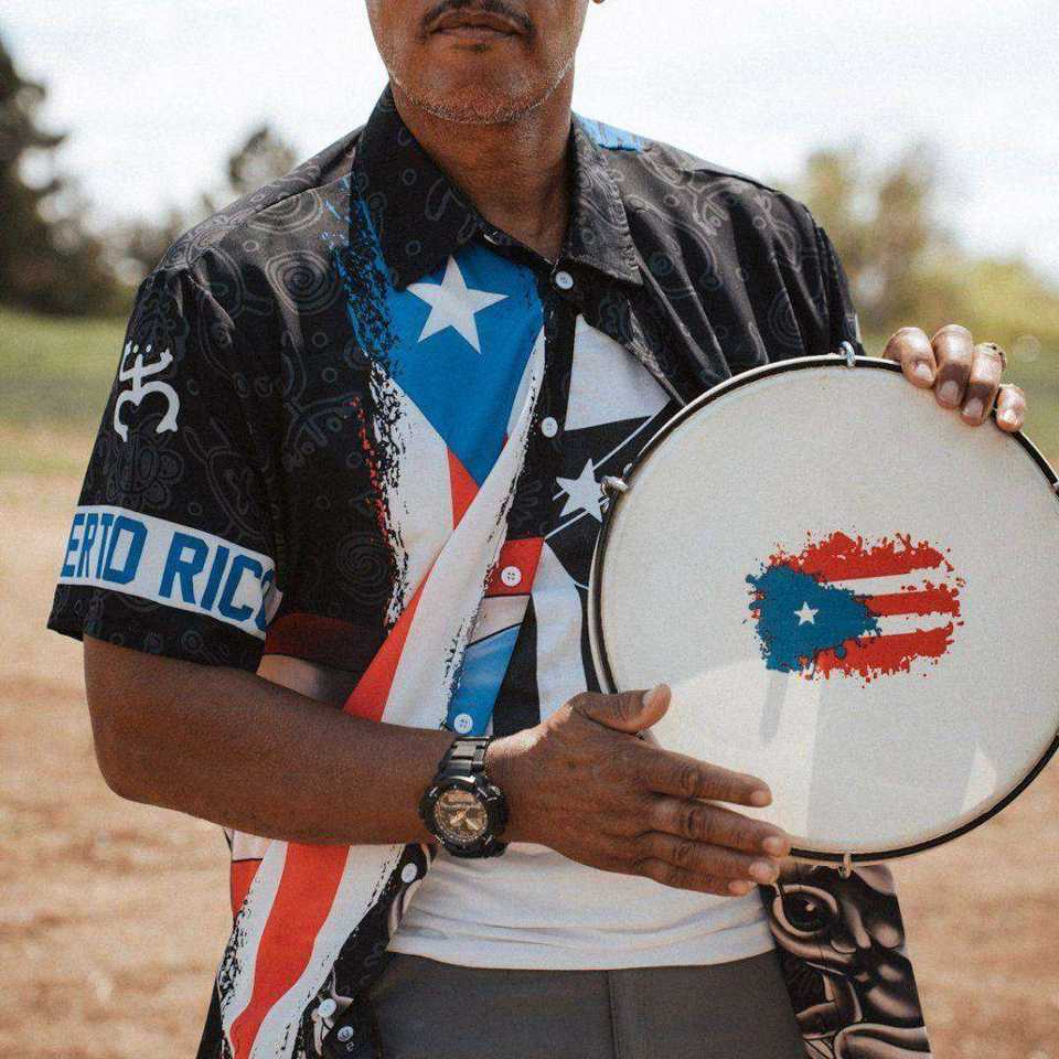 Puerto Rican drum at Isla del Encanto