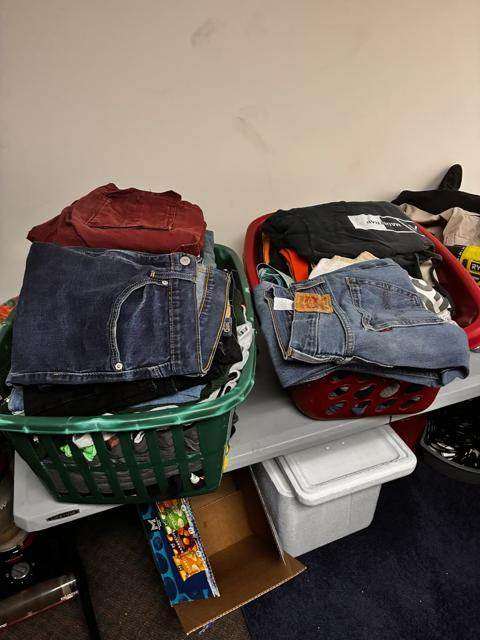 Clothing donations