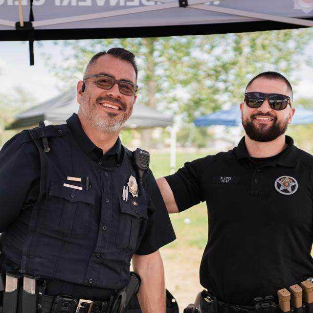 Working with Aurora police
