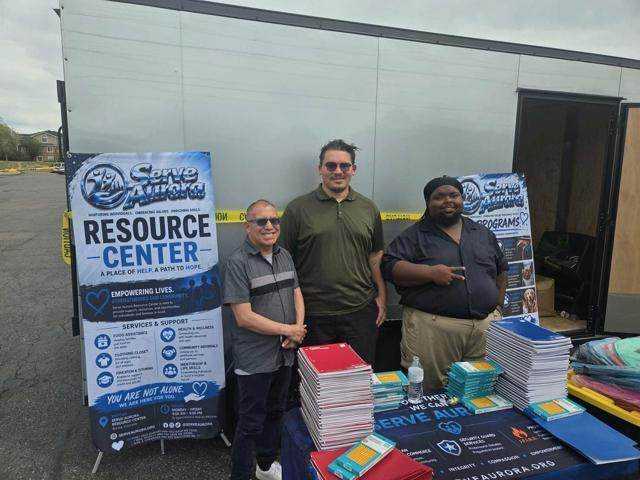 resource center booth team