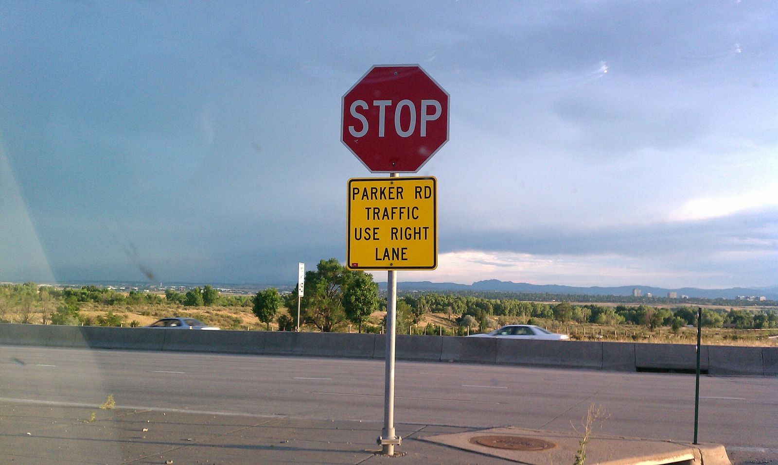 South Parker Road in Aurora